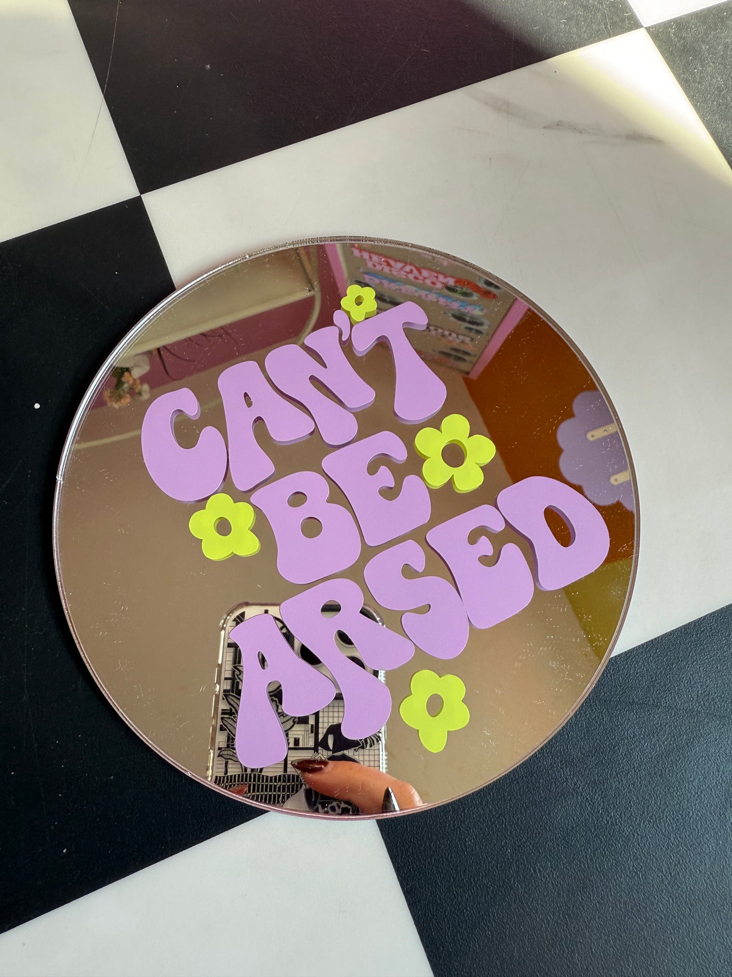 Sample Sale Mini Mirror - CBA Lilac