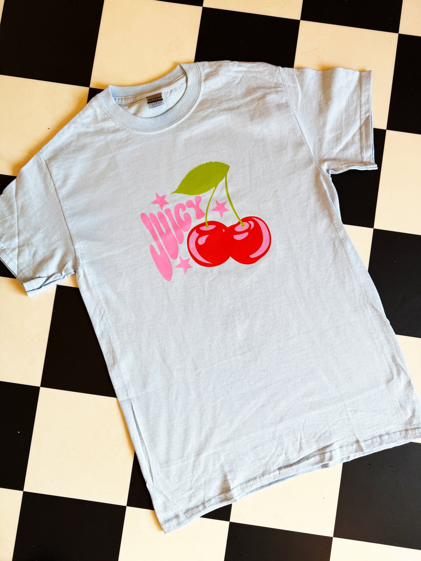 Sample Sale - Juicy Pastel Blue T-Shirt