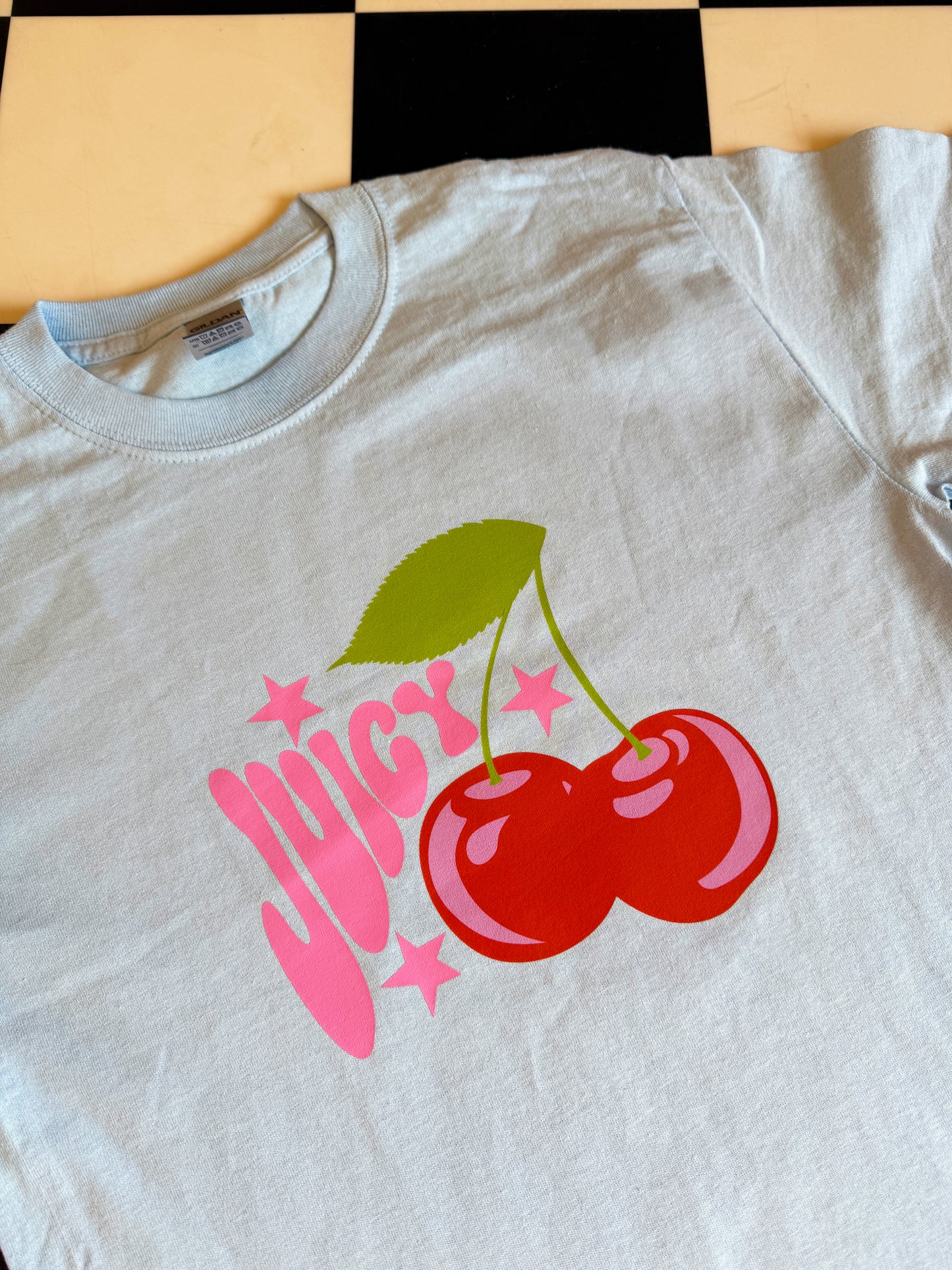 Sample Sale - Juicy Pastel Blue T-Shirt