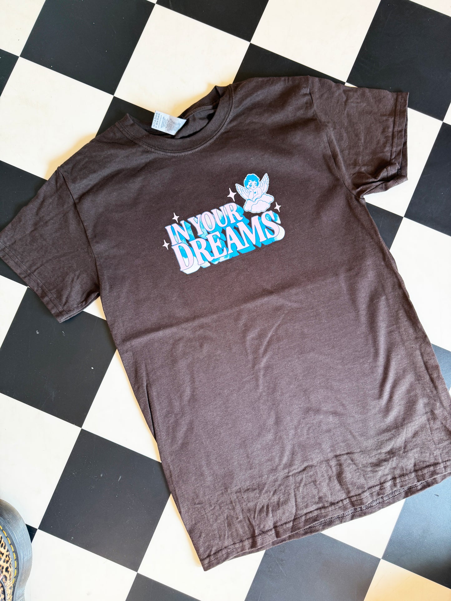Sample Sale -In your dreams brown t-shirt