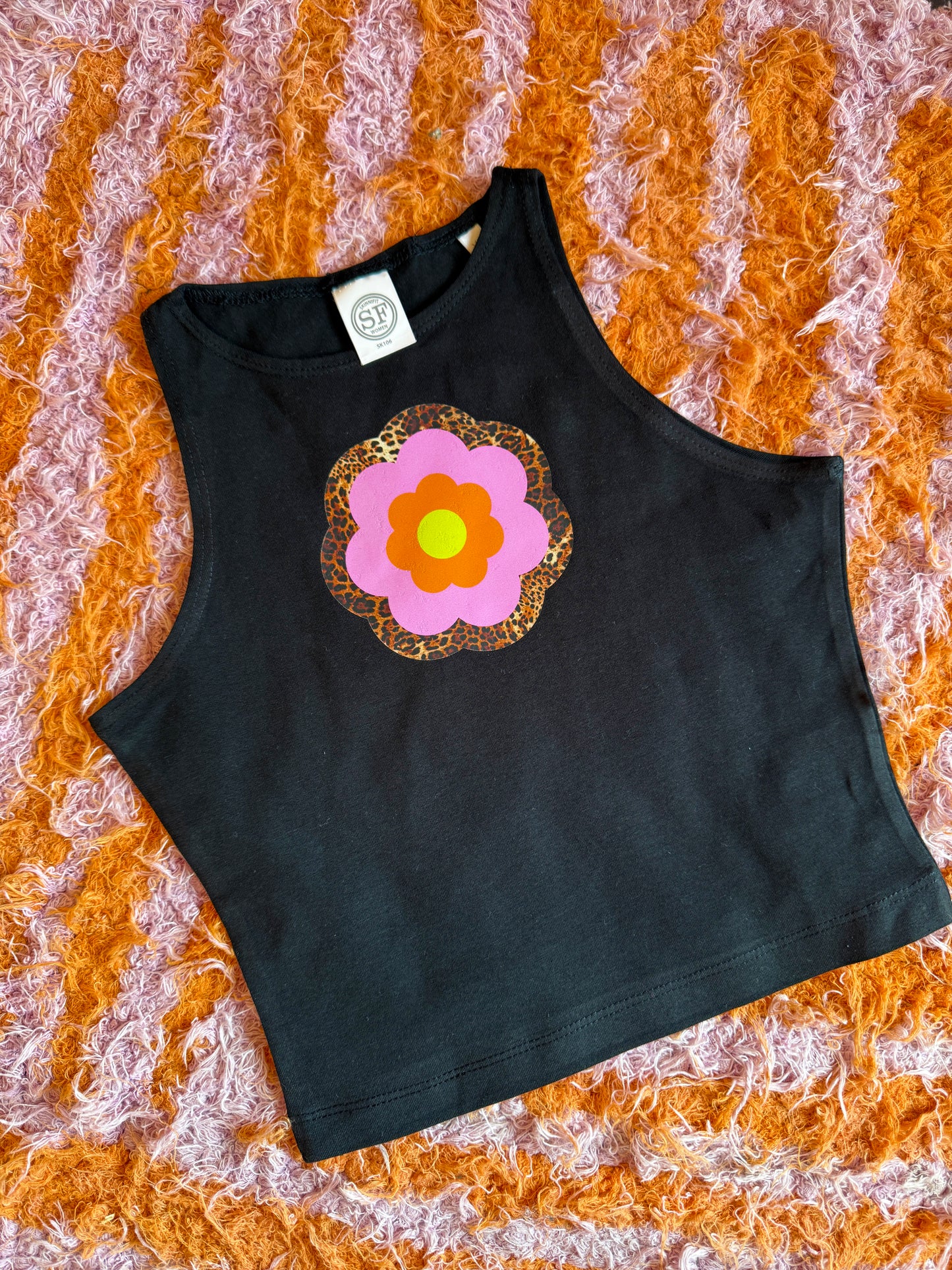 Sample Sale - Flower Crop Top
