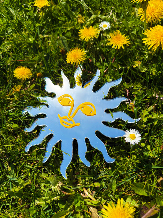 Sample Sale Mirror - Smiley Sun