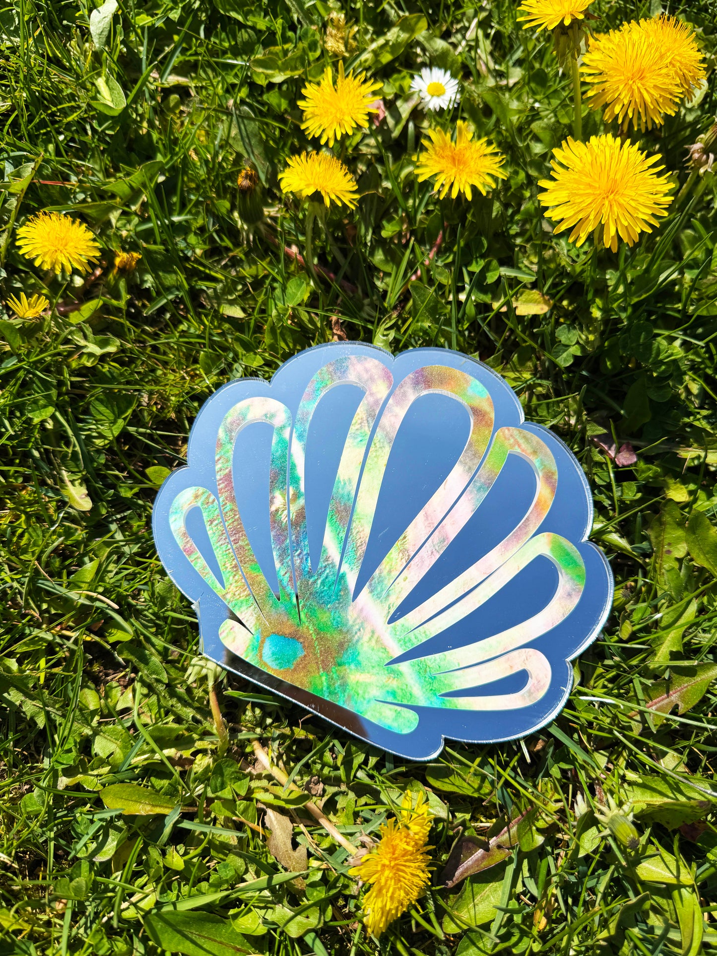 Sample Sale Mirror - Shell Jade Effect