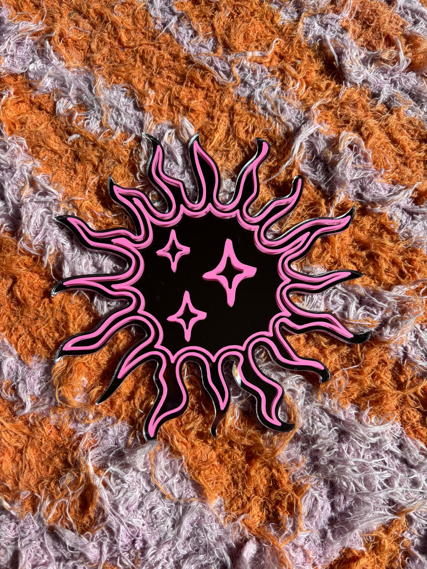 Sample Sale Mirror - Pink Sun