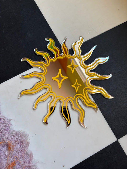 Sample Sale Mirror - Yellow