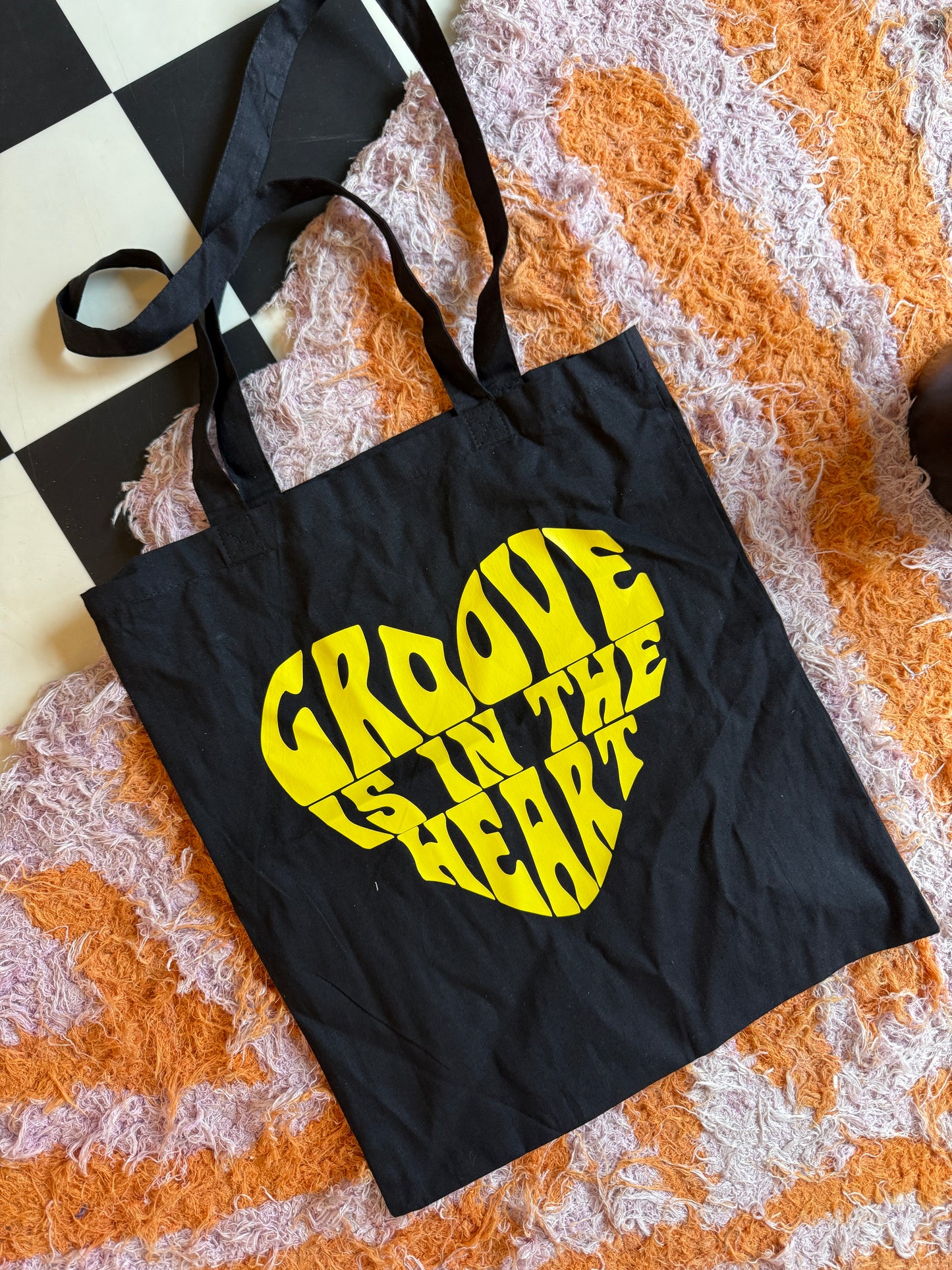 Groove Is In The Heart Tote Bag