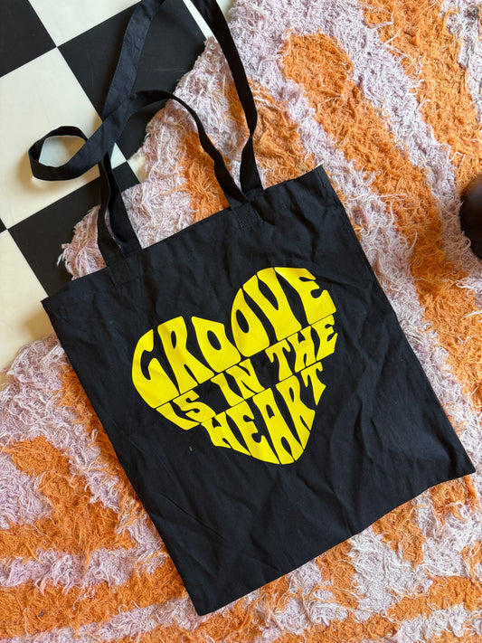 Groove Is In The Heart Tote Bag