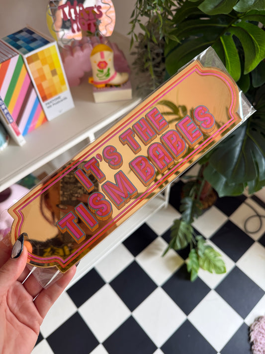 A4 Rectangle Sign - It's The Tism Babes