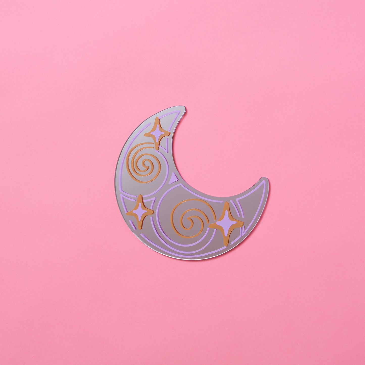Groovy Moon Mirror