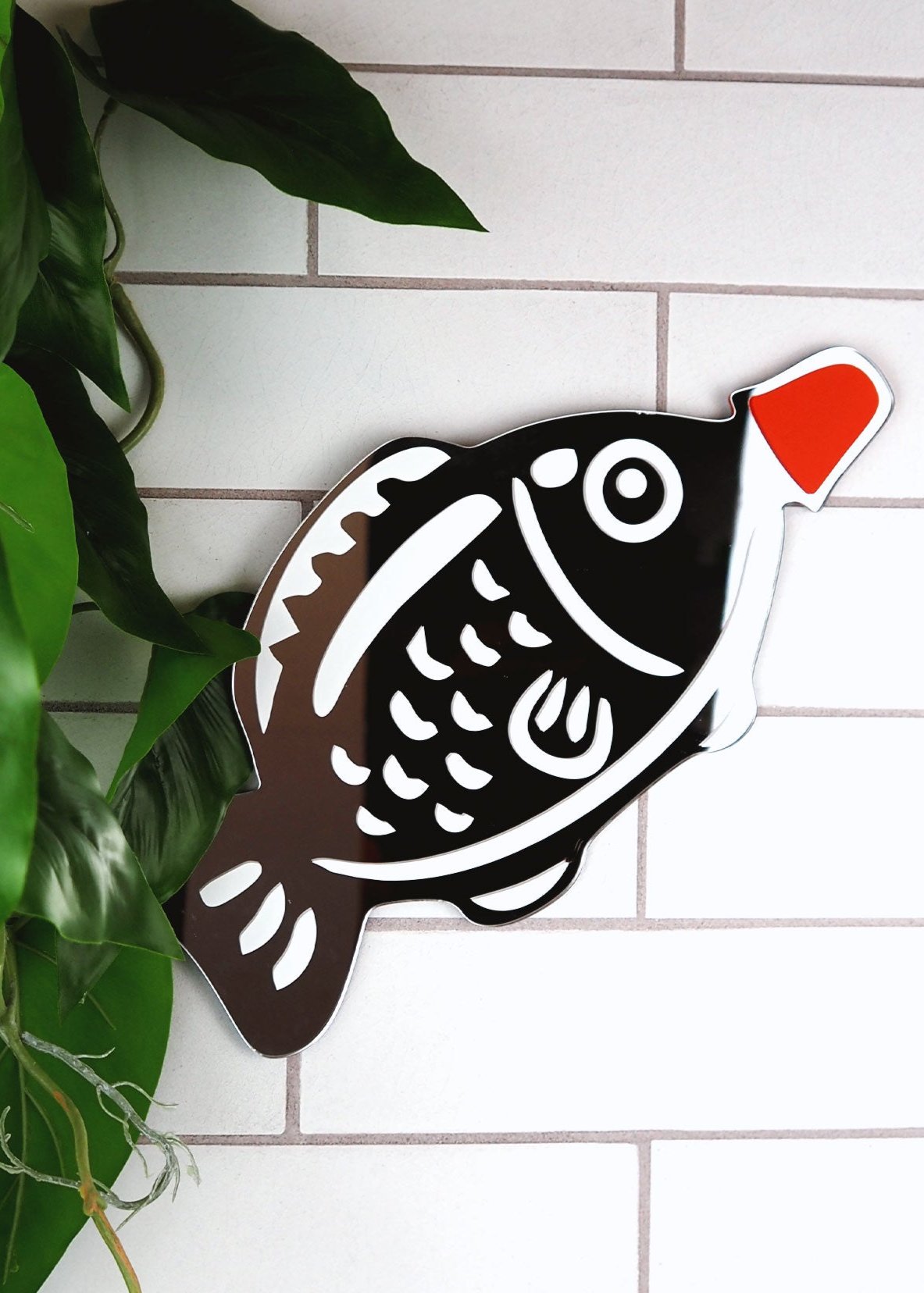 Mirror Pattern Fish Sushi Soy Sauce Fish Mirror – PrintedWeird