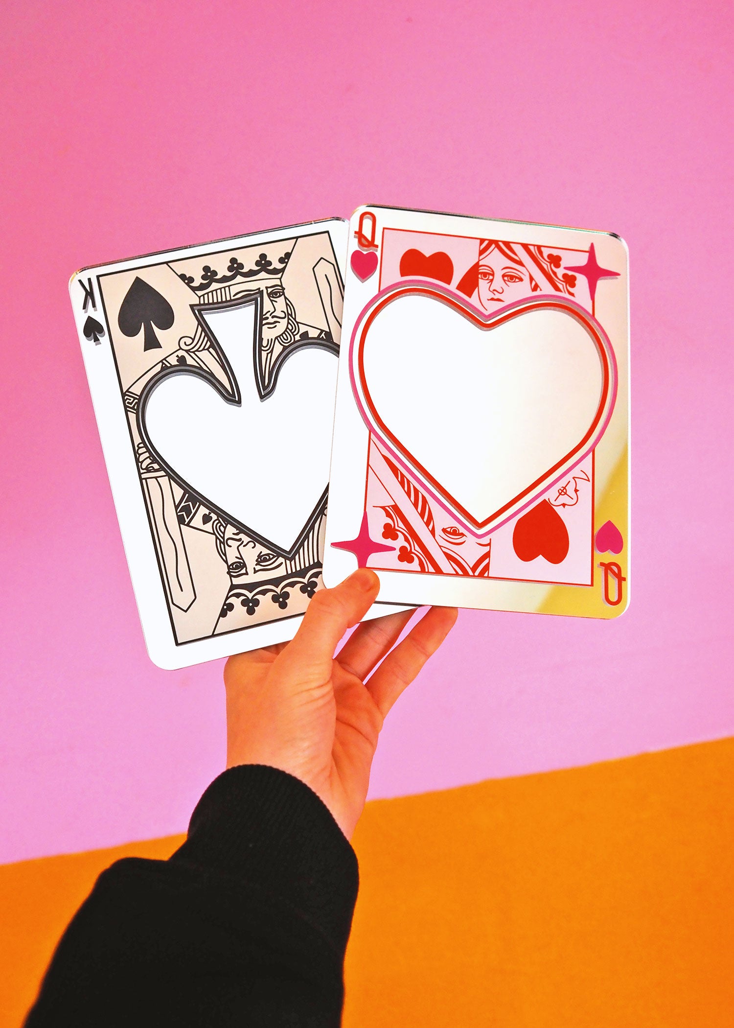 Queen of Hearts Mirror - Two sizes – PrintedWeird