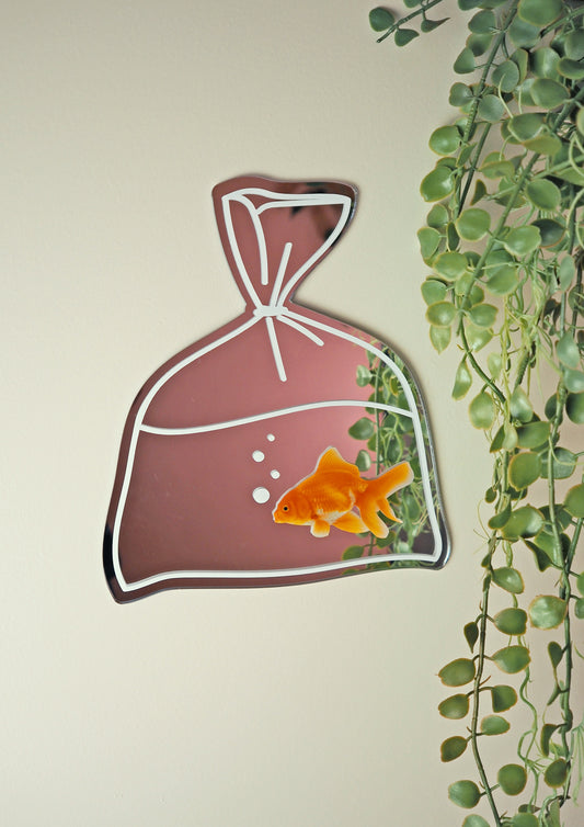 Fairground Goldfish Mirror