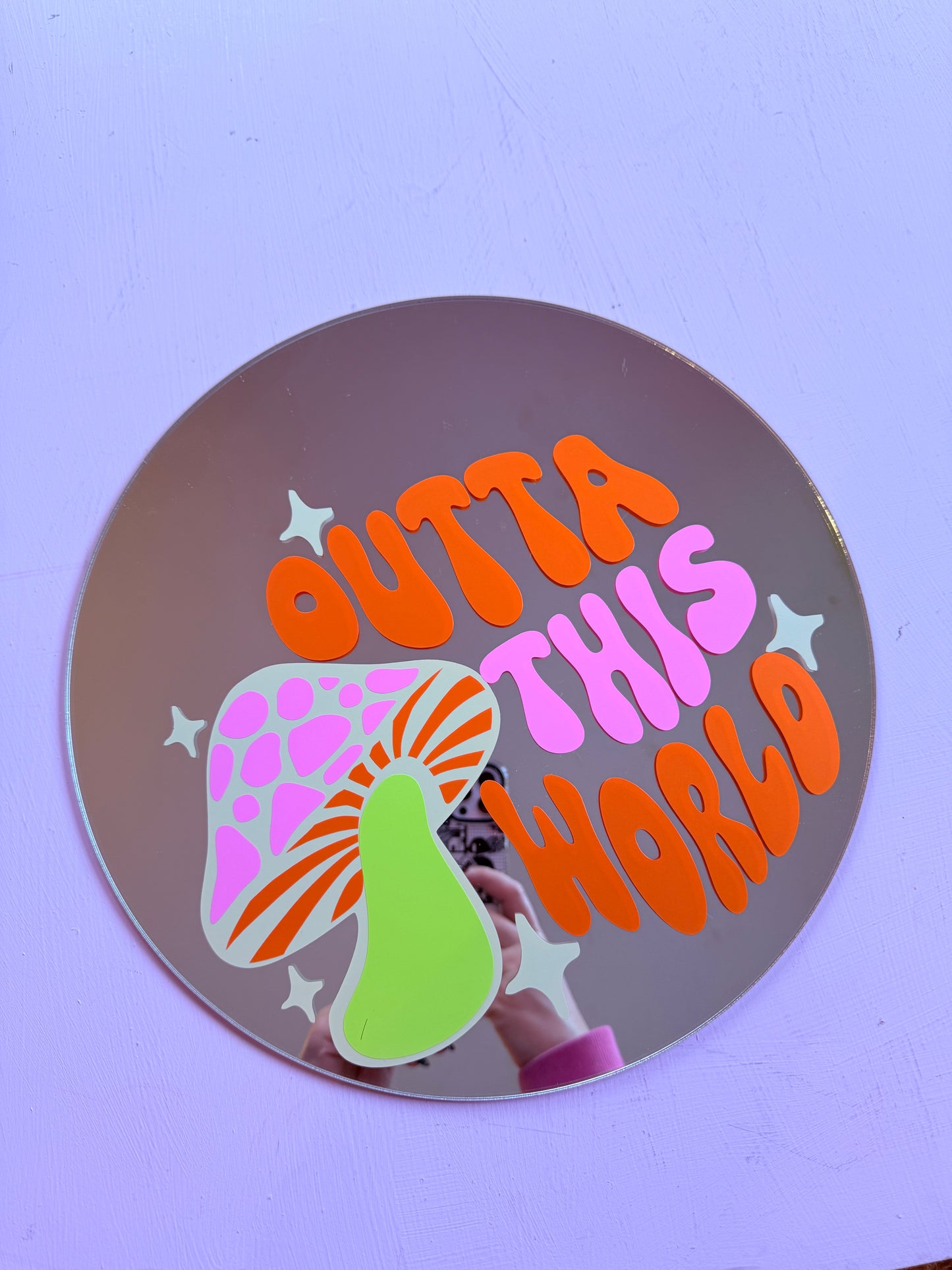 Sample Sale - 30cm Mirror - Outta This World