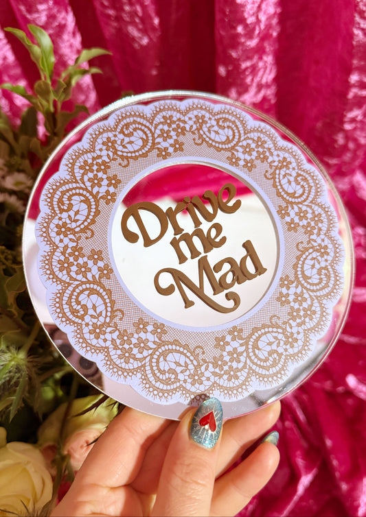 Drive Me Mad Mini Mirror