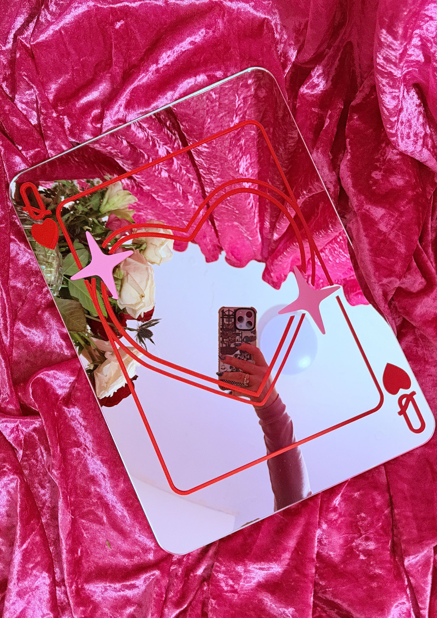 Queen Of Hearts Mirror