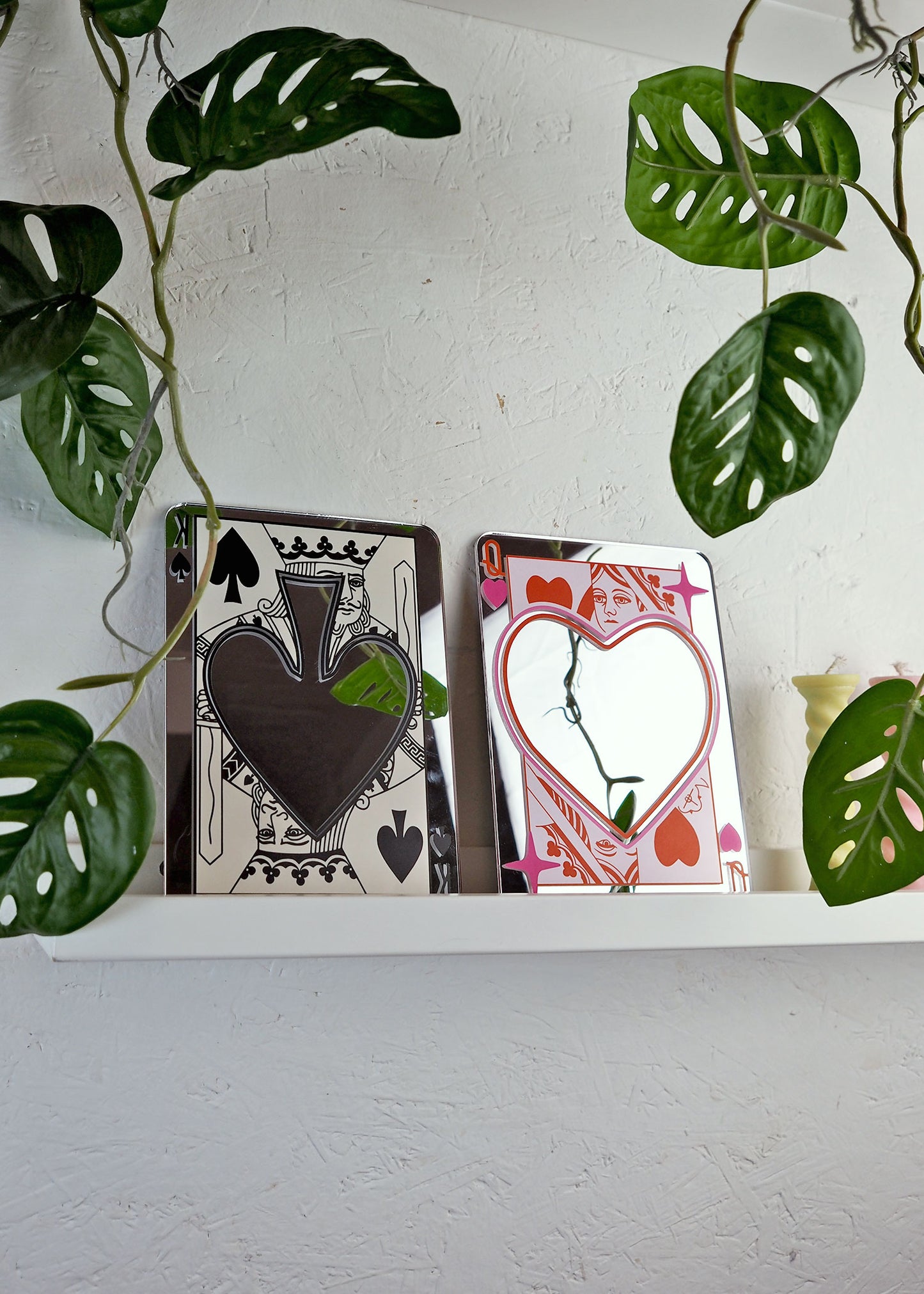 Queen of Hearts Mirror - Two sizes
