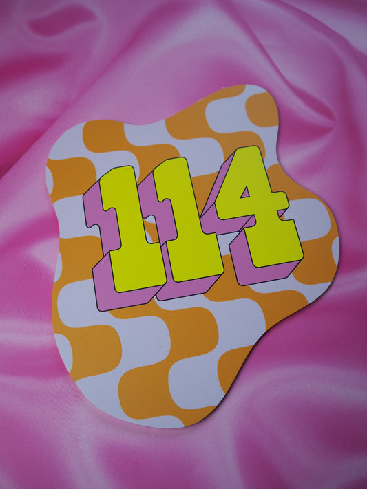 Sample Sale - House Number - Groovy Blob 114