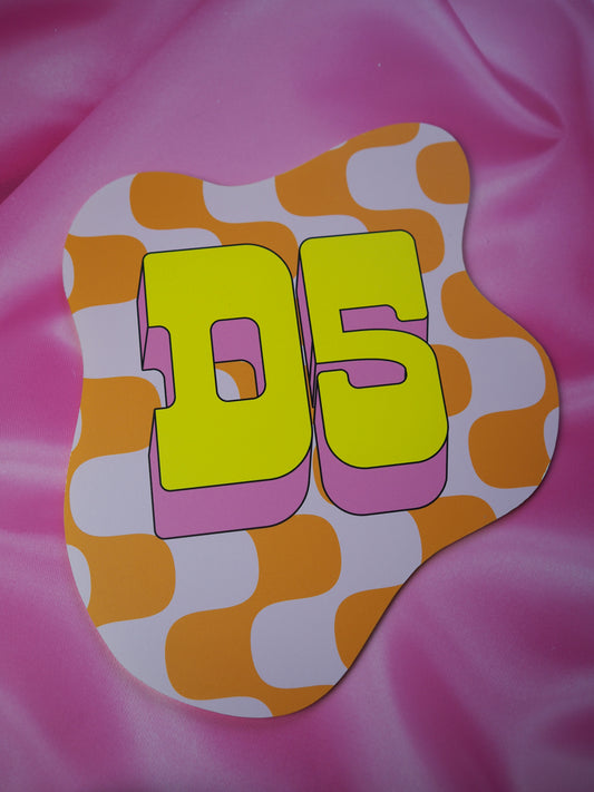 Sample Sale - House Number - Groovy Blob D5