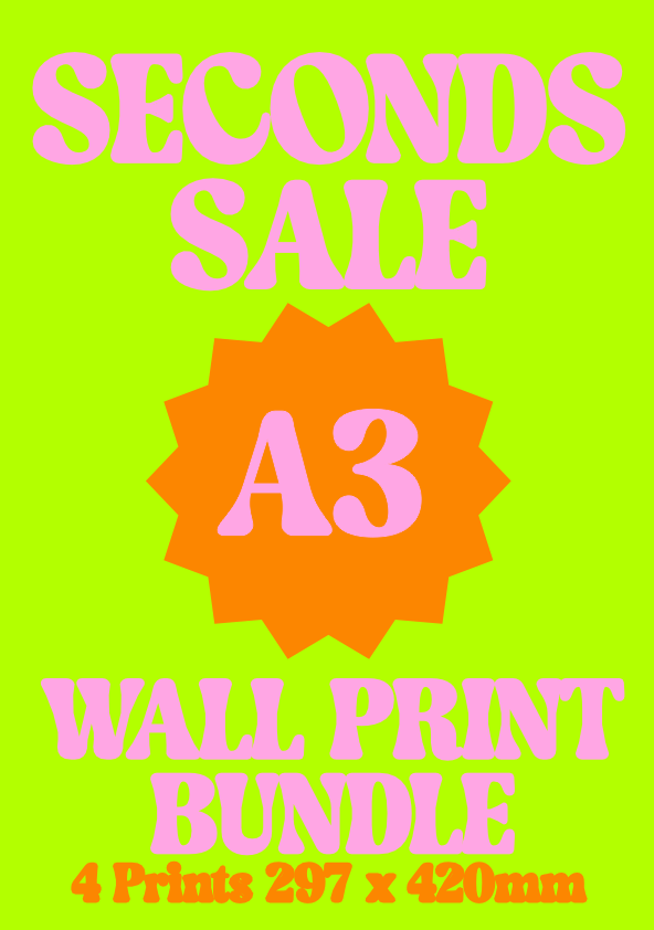 Sample Sale - A3 Wall Print Bundle