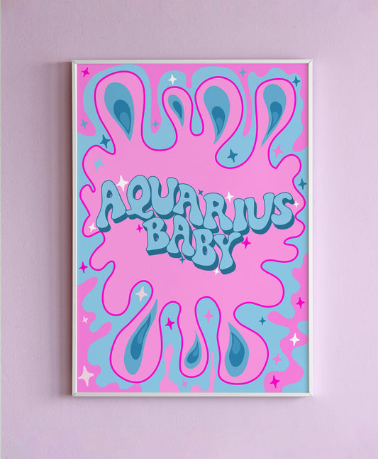 Aquarius Wall Print