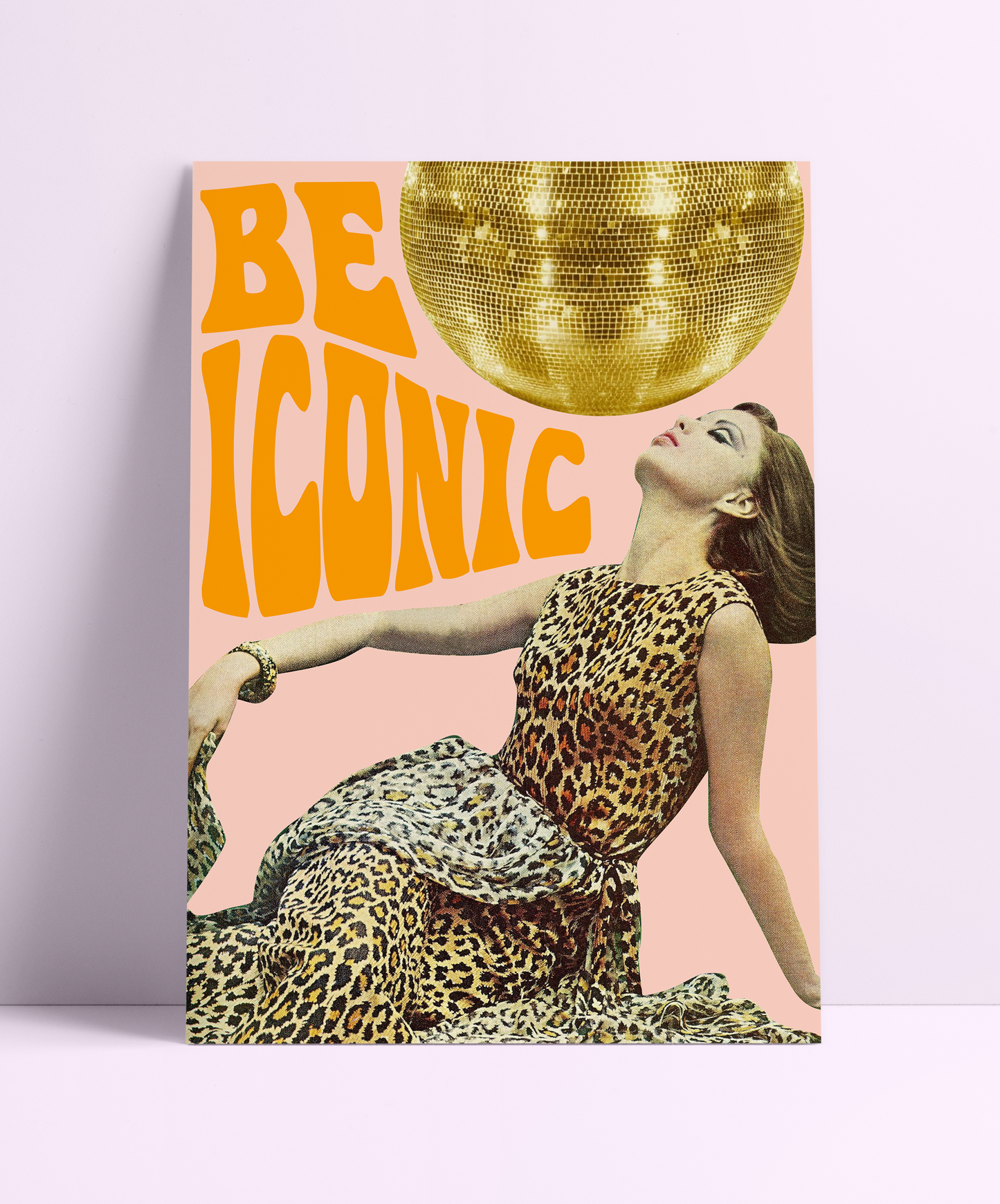 Be Iconic Collage Wall Print