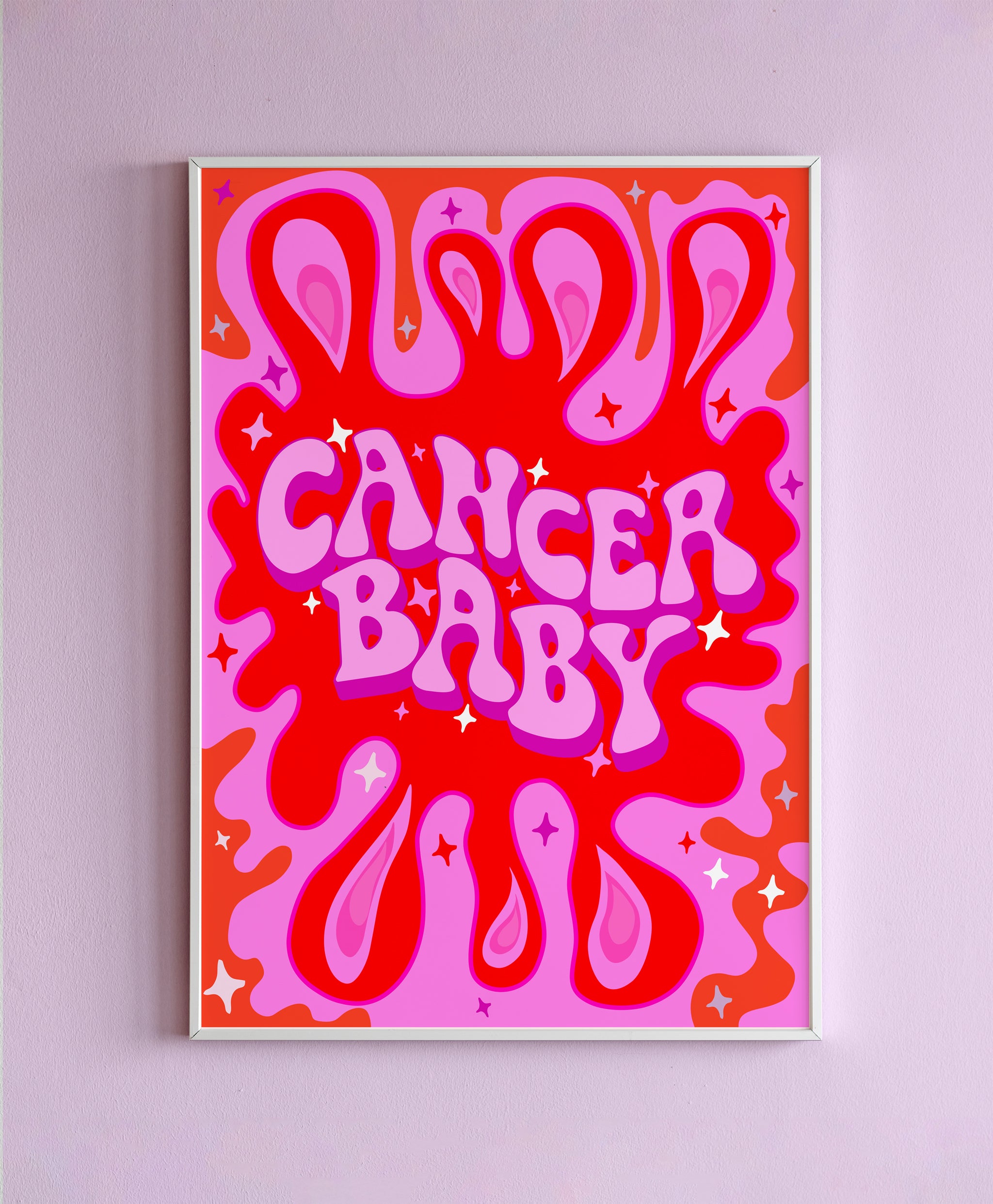 Cancer Pinterest Cancer Wall Print – PrintedWeird