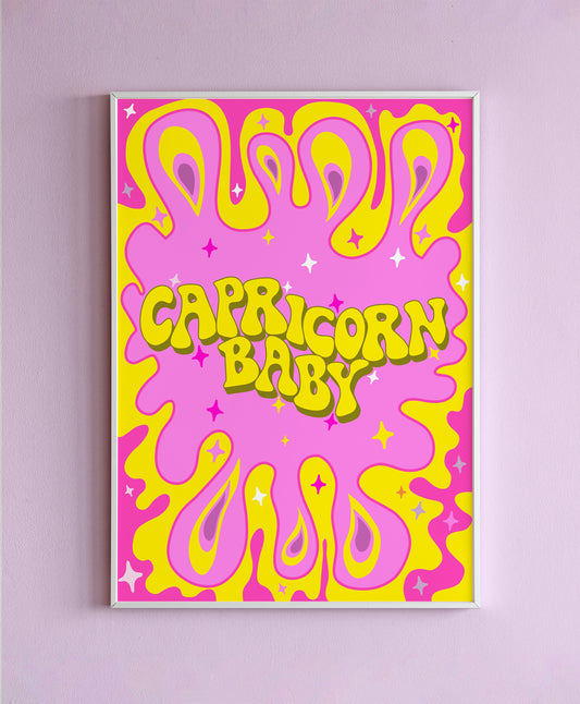 Capricorn Wall Print