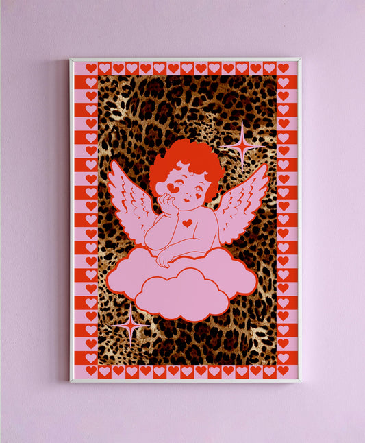Cherub Wall Print