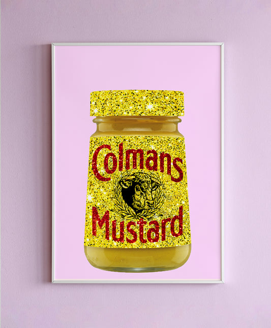 Colmans English Mustard Sauce Wall Print