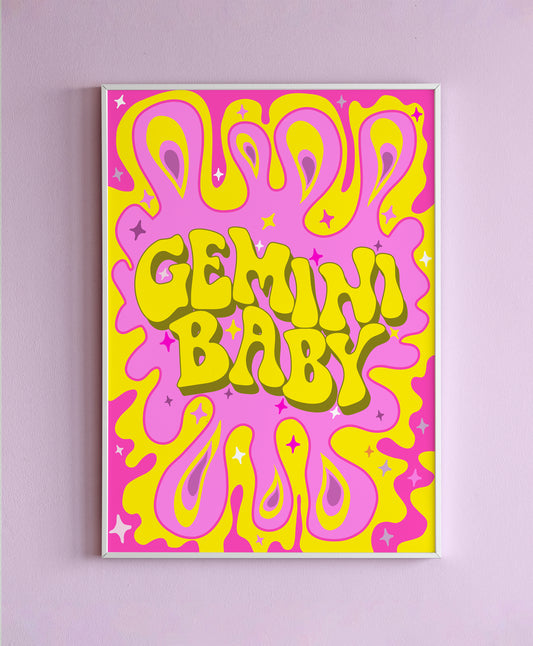 Gemini Wall Print