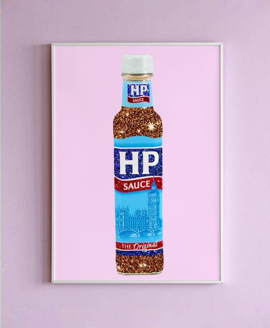 HP Brown Sauce Sauce Wall Print