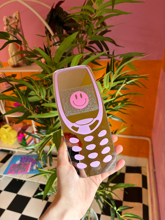 Second - Nokia phone - lilac & pink