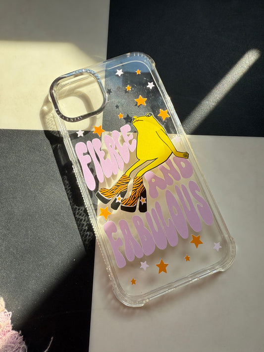 Sample Sale - Phone Case - Fierce & Fab Frog Iphone 14 Plus