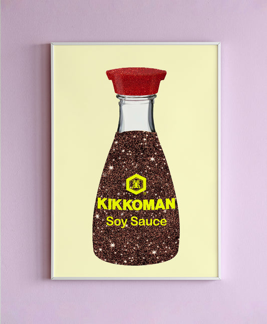 Kikkoman Soy Sauce Sauce Wall Print