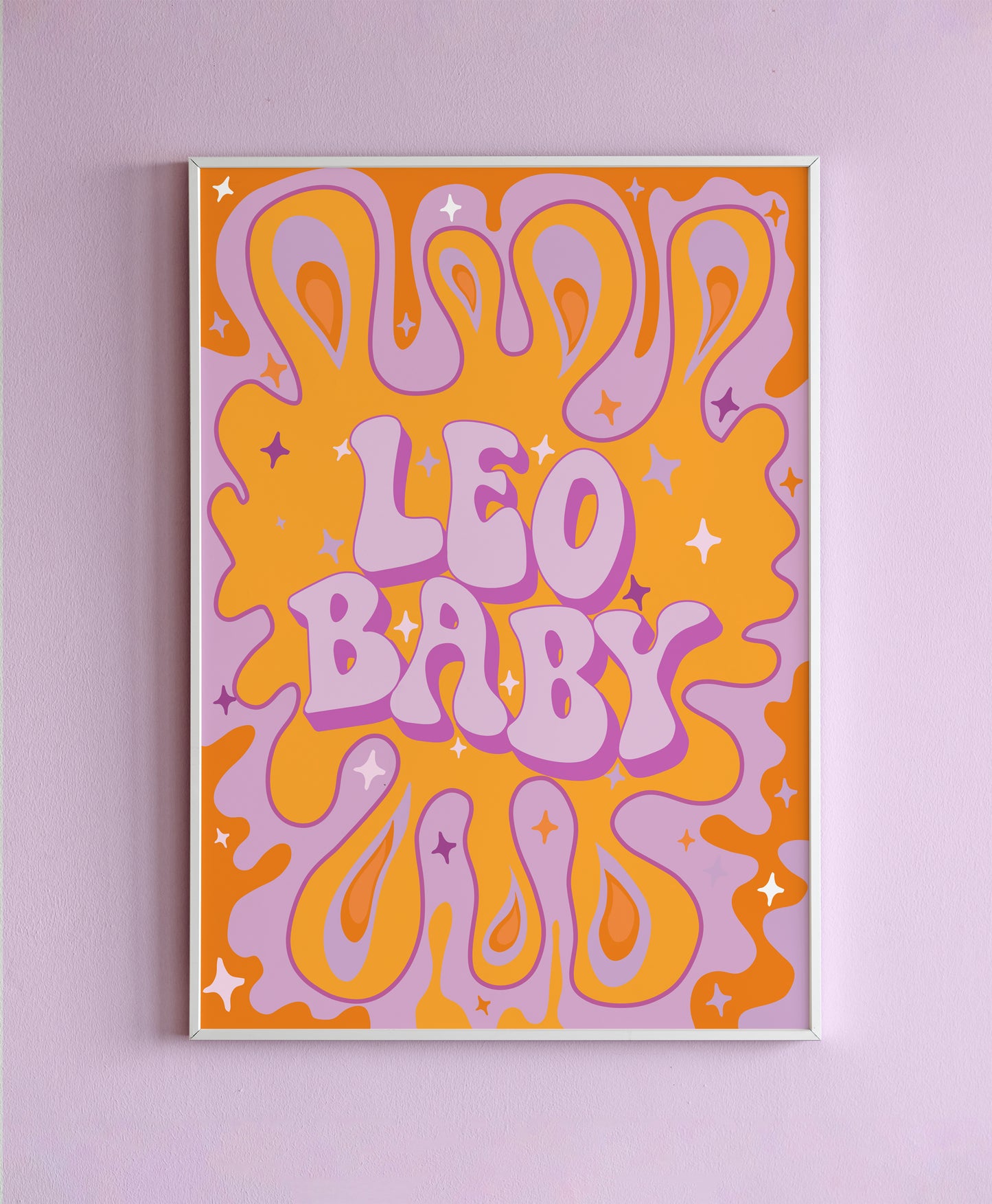 Leo Wall Print
