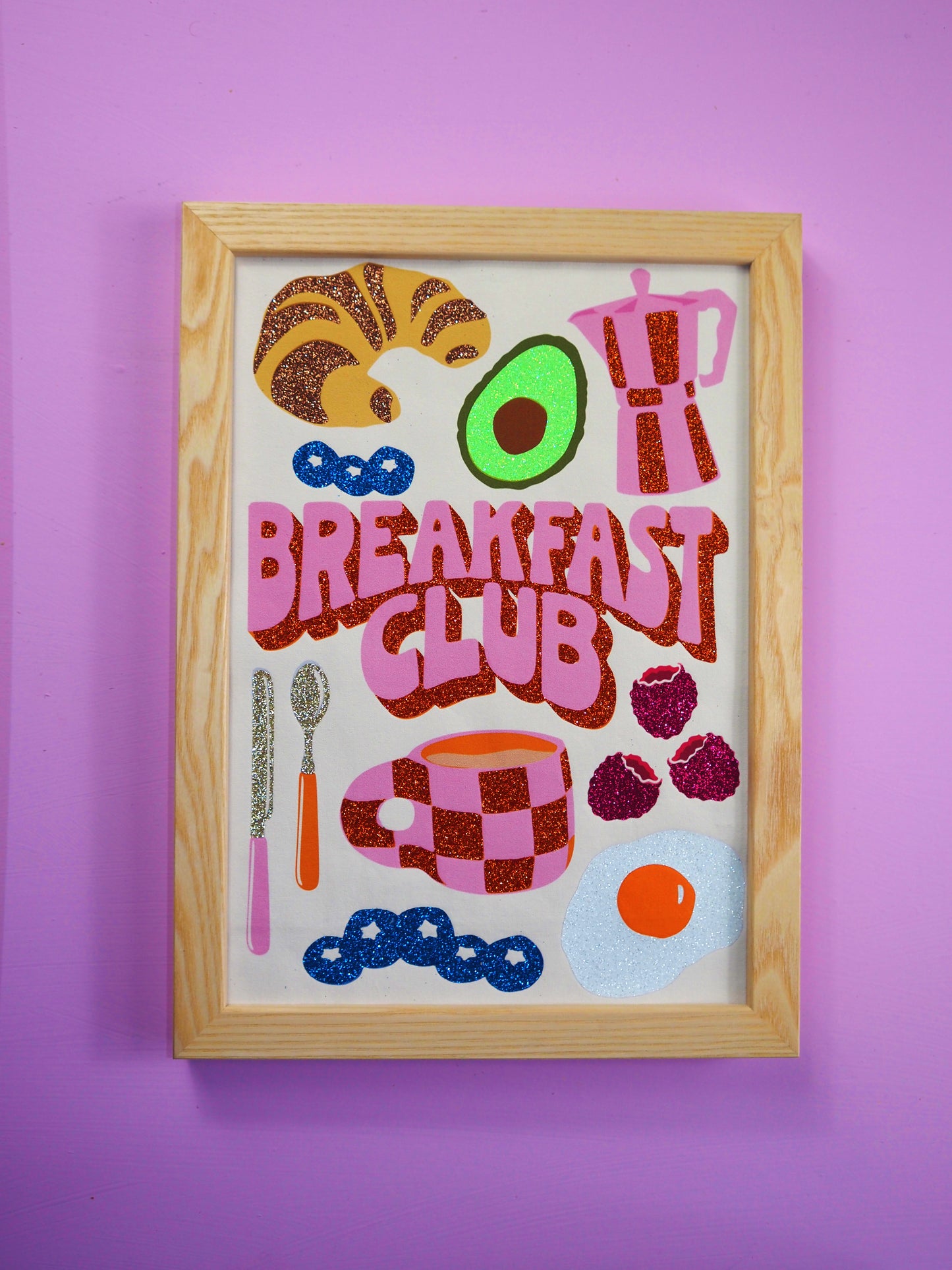 Breakfast Club Fabric Print