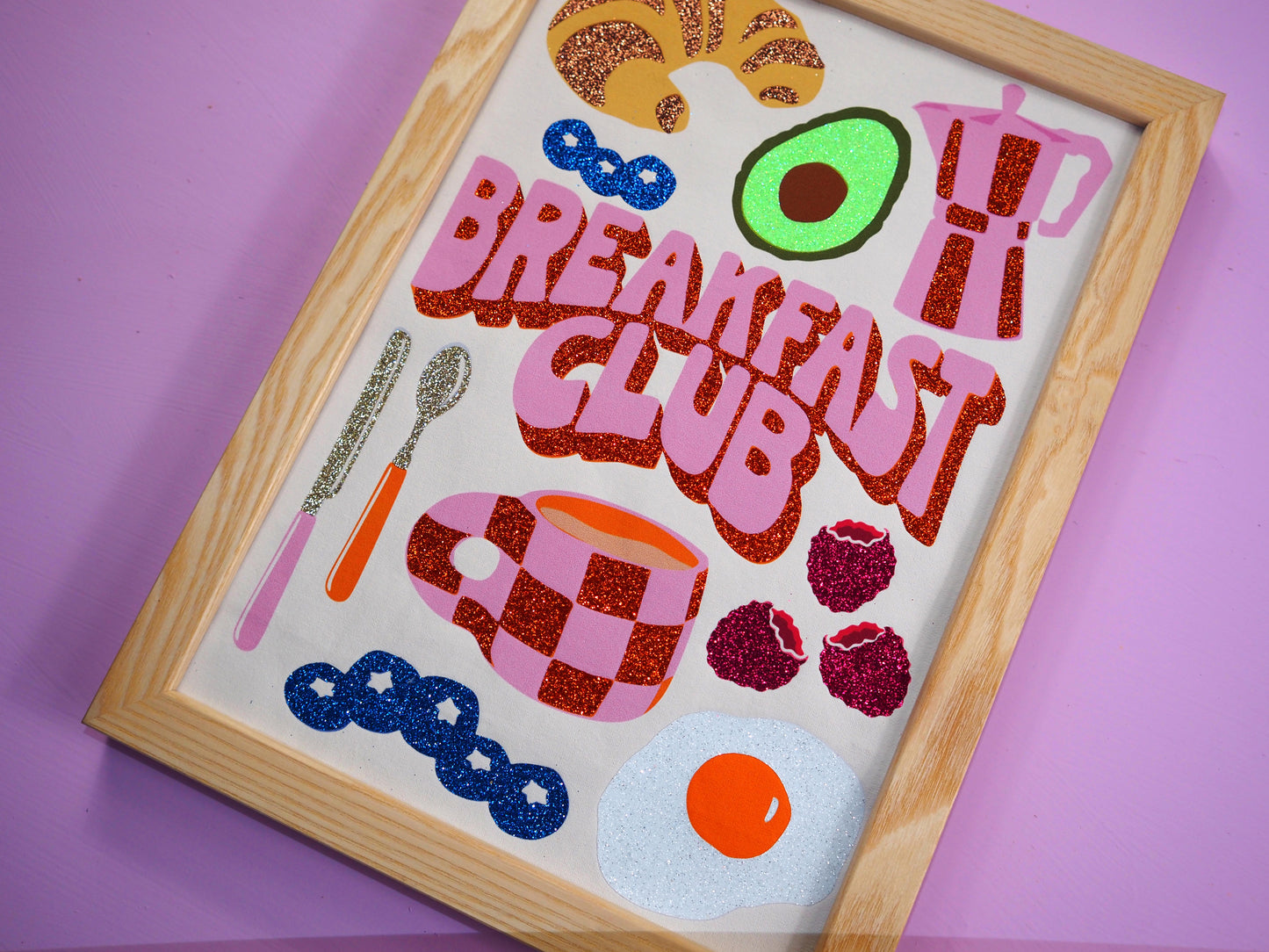 Breakfast Club Fabric Print