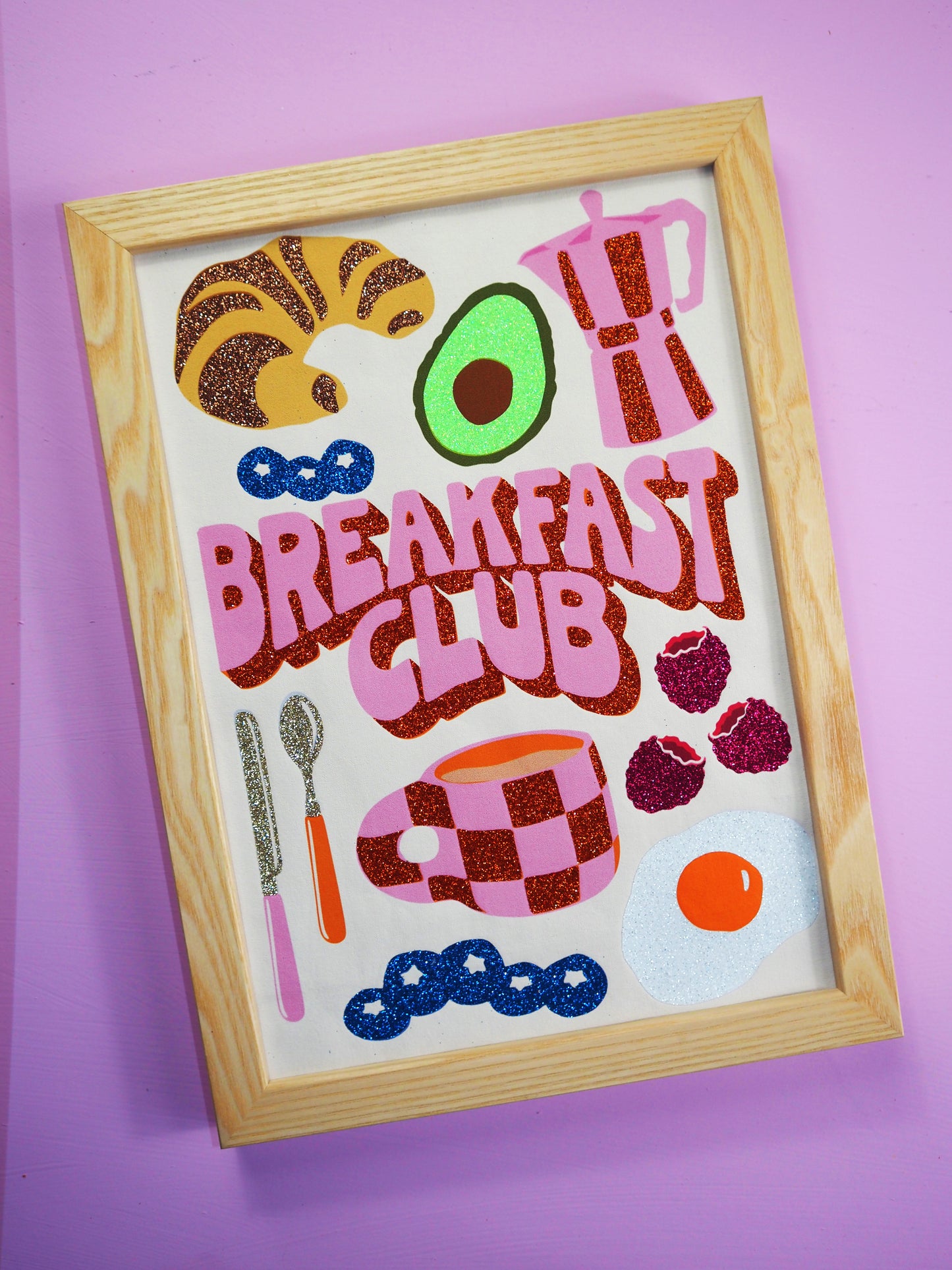 Breakfast Club Fabric Print