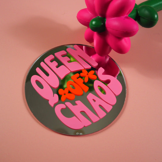 Queen Of Chaos Disc Mirror