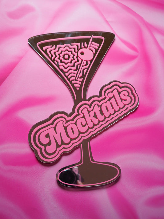Sample Sale Mirror - Mocktails - Pink