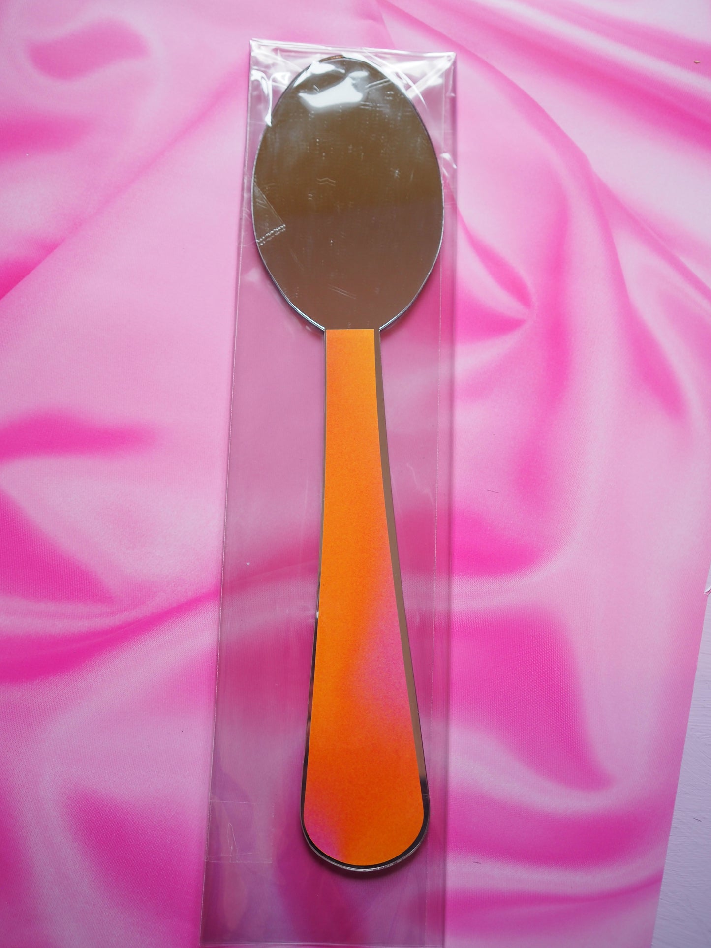 Sample Sale Mirror - Single Spoon - Orange