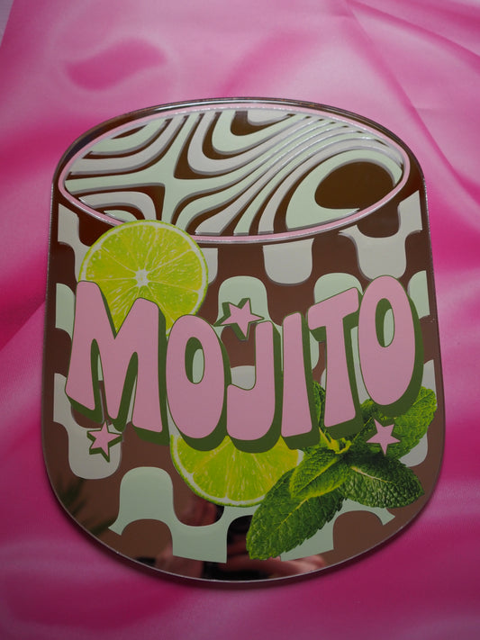 B GRADE - Sample Sale Mirror - Mojito