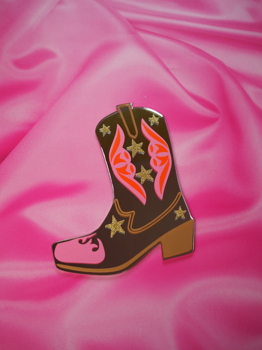 Sample Sale Mirror - ~Rootin Tootin Boot (NORMAL)
