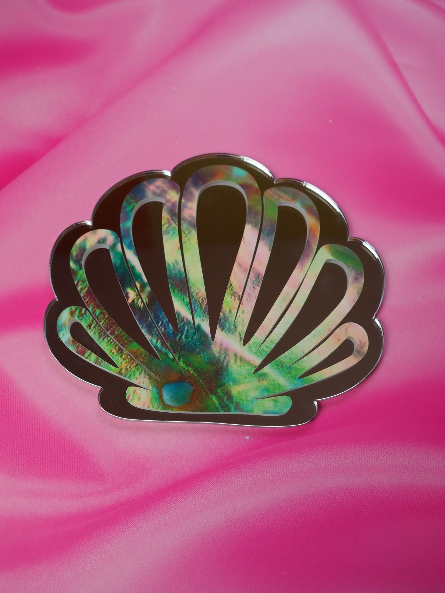 Sample Sale Mirror - Shell Jade Effect