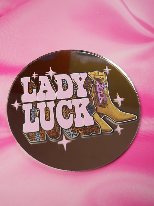 Sample Sale Mini Mirror - Lady Luck