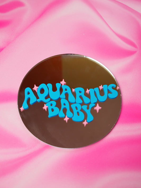 Sample Sale Mini Mirror - Aquarius Baby