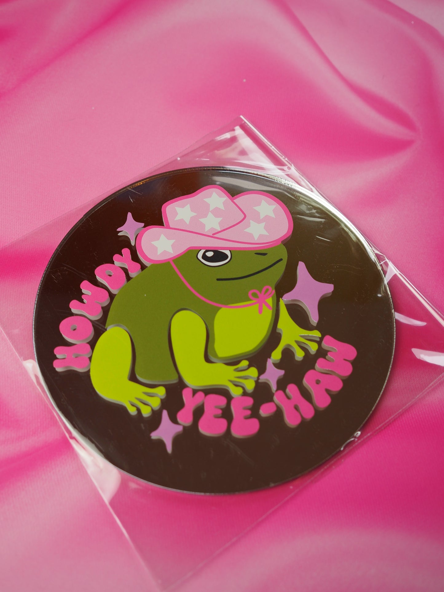 Sample Sale Mini Mirror - Cowboy Frog