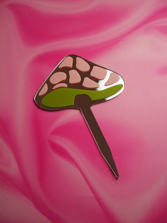 Sample Sale  - Toadstool Plant Stick