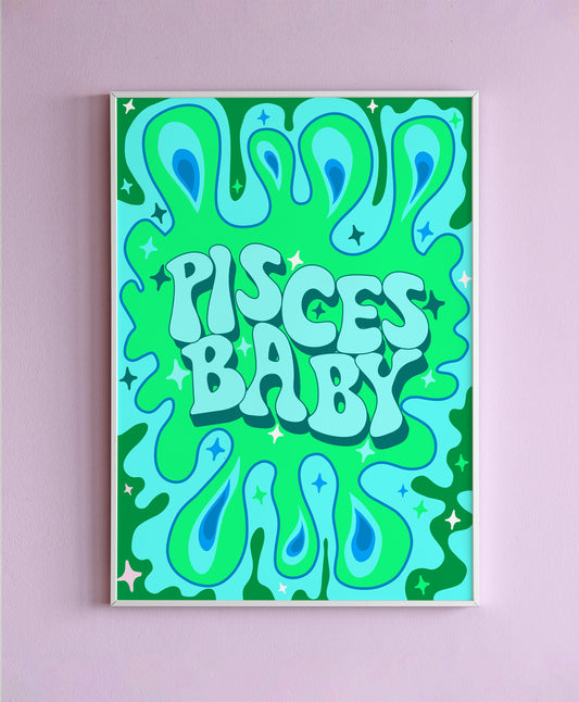 Pisces Wall Print