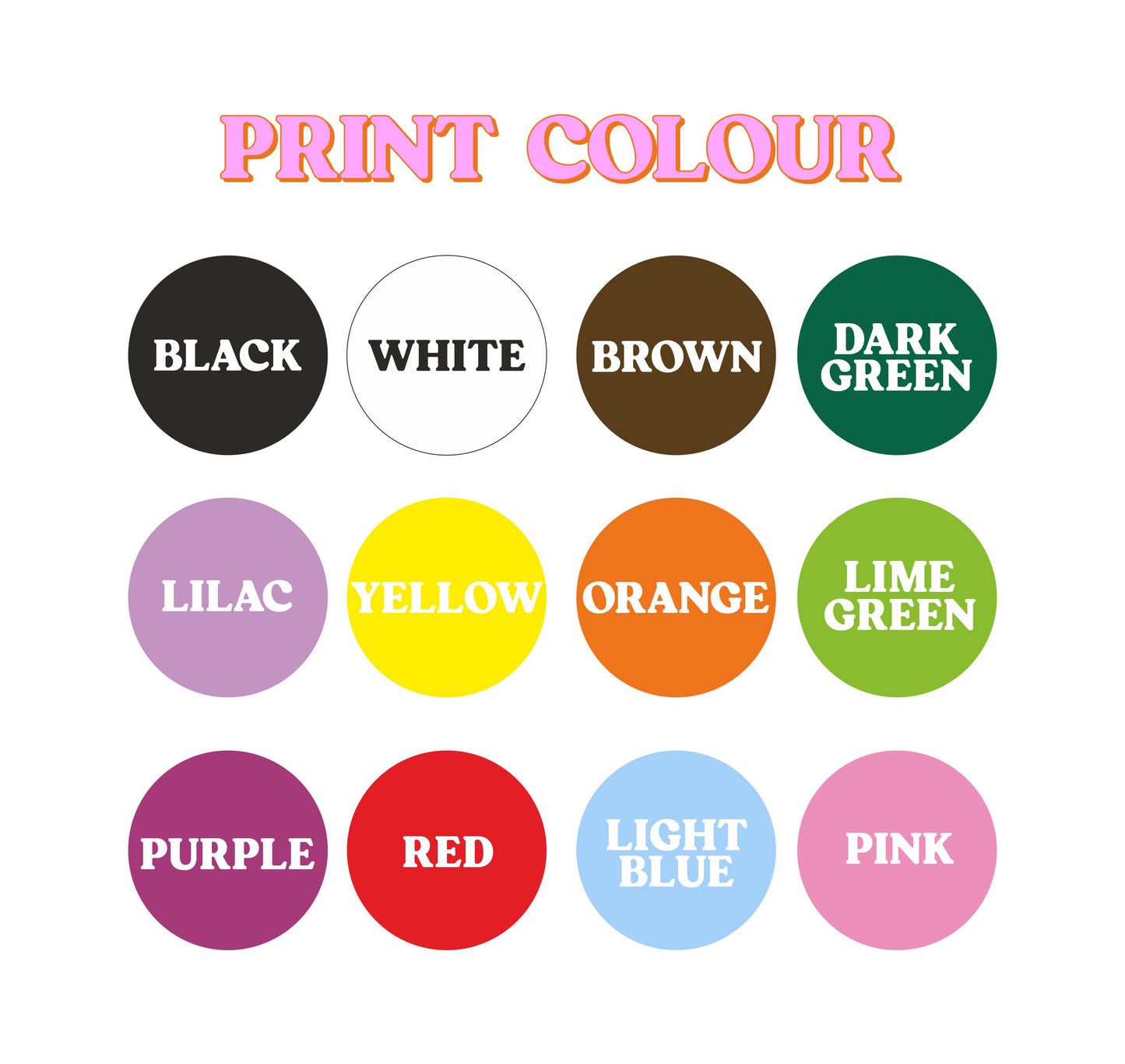 Custom Retro Text Tote Bag